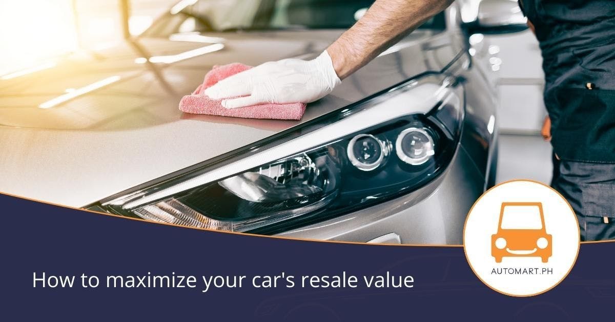 How to maximize your car's resale value
