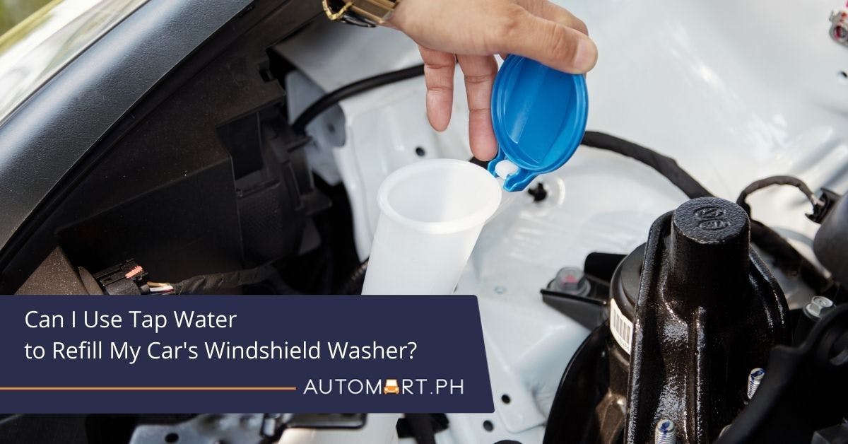 Windshield Wiper Fluid vs Tap Water - Sunset North Car Wash & Detail Center