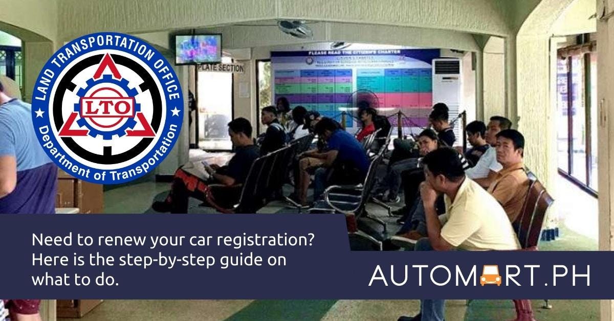 Need to renew your car registration? Here is the step-by-step guide on what to do.
