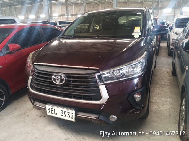 2021 Toyota Innova E 2.8