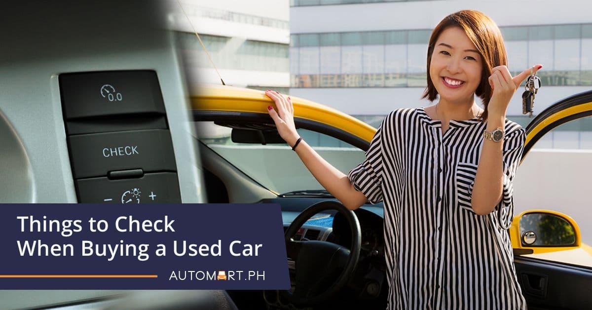 Things to Check When Buying a Used Car