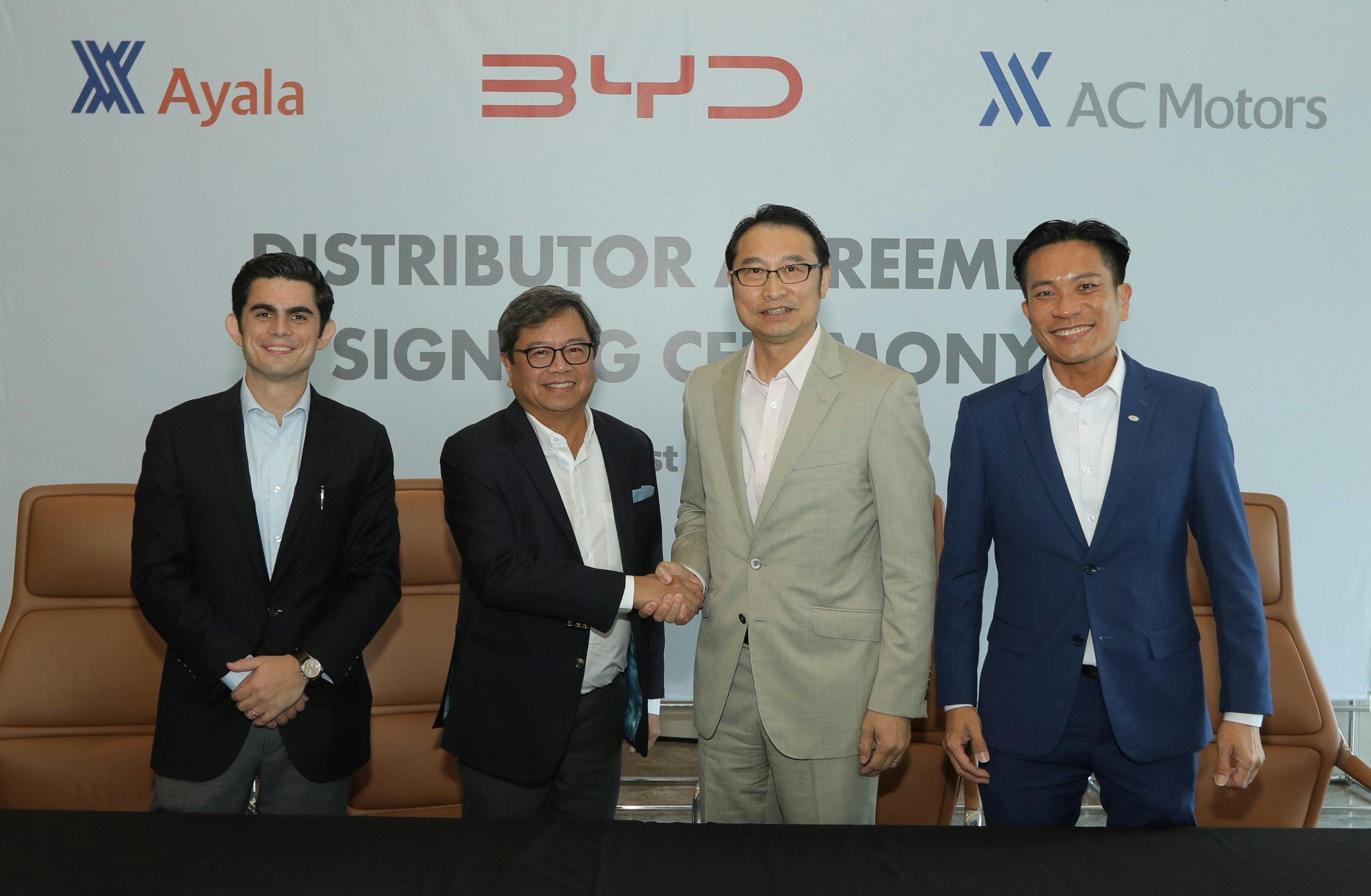 Ayala Subsidiary AC Motors Takes Over BYD in the Philippines