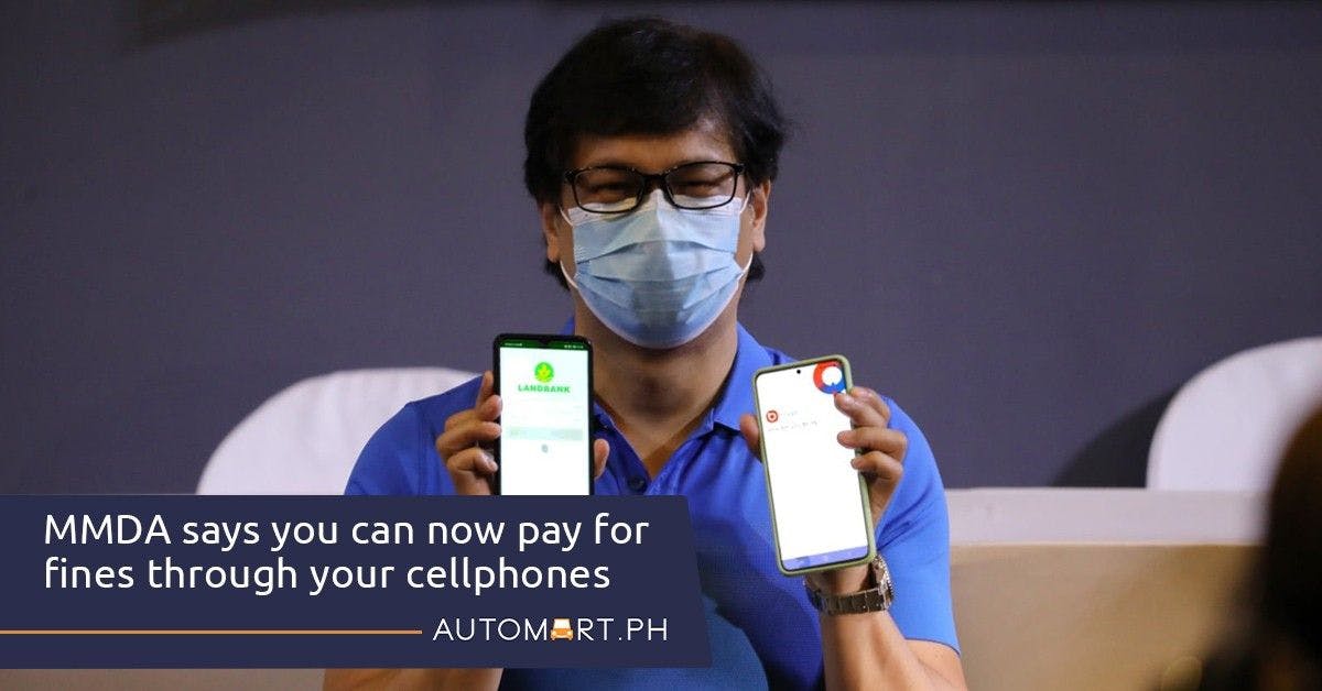 MMDA says you can now pay for fines through your cellphones