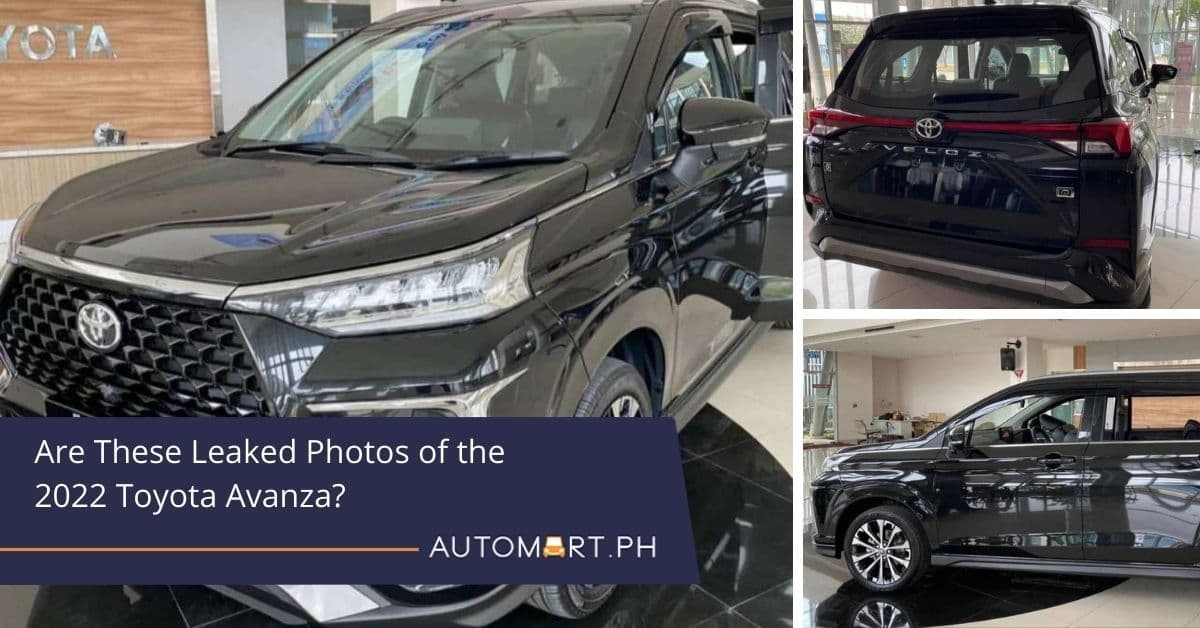 Are these leaked photos of the 2022 Toyota Avanza?