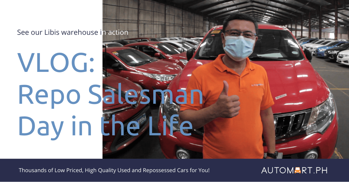 Repossessed Car Salesman Day In The Life | Automart.Ph Vlog