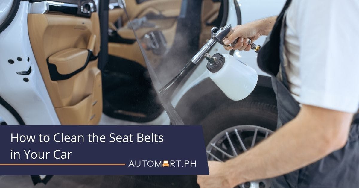 How to Clean the Seat Belts in Your Car