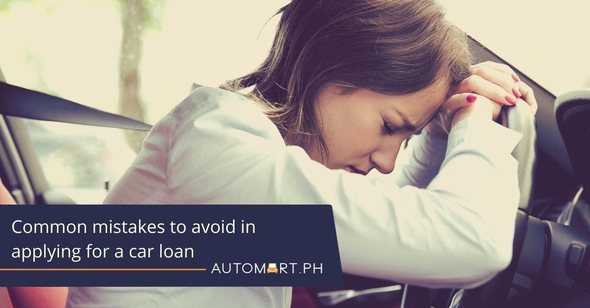 Common mistakes to avoid in applying for a car loan