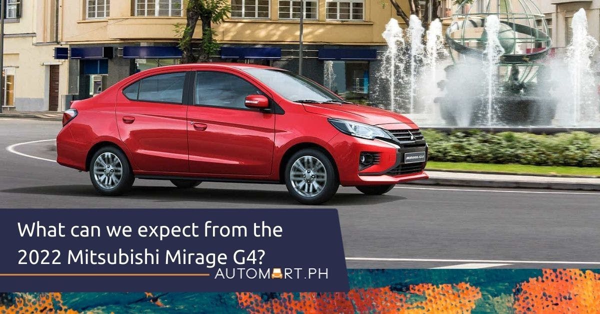 What can we expect from the 2022 Mitsubishi Mirage G4?