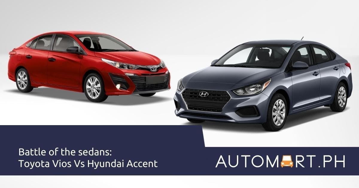 Battle Of the Sedans: Toyota Vios Vs Hyundai Accent