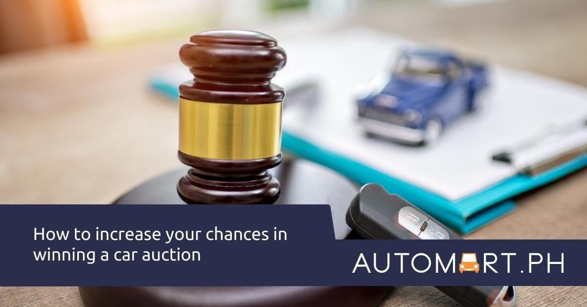 How to increase your chances in winning a car auction