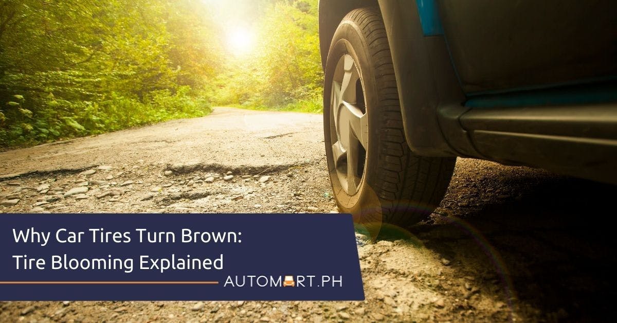 Why Car Tires Turn Brown – Tire Blooming Explained