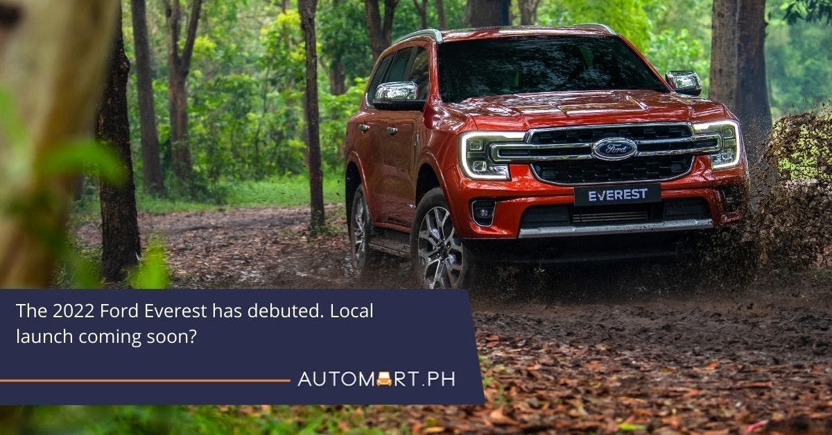 The 2022 Ford Everest has debuted. Local launch coming soon?