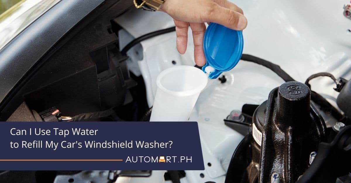 Can I Use Tap Water to Refill My Car’s Windshield Washer?