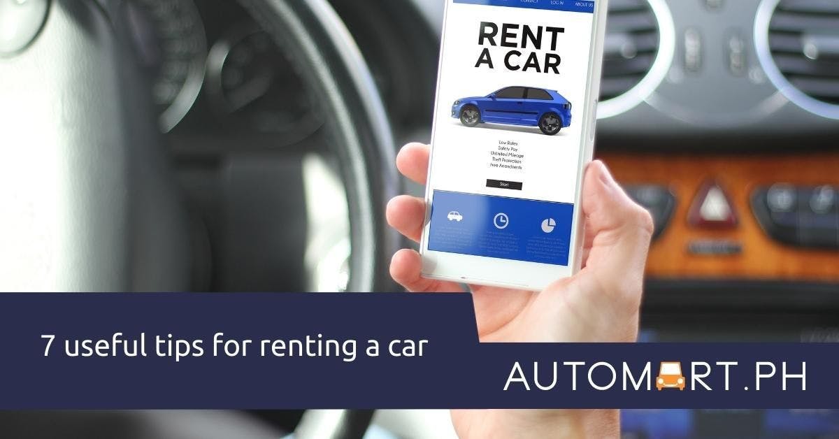 7 useful tips for renting a car