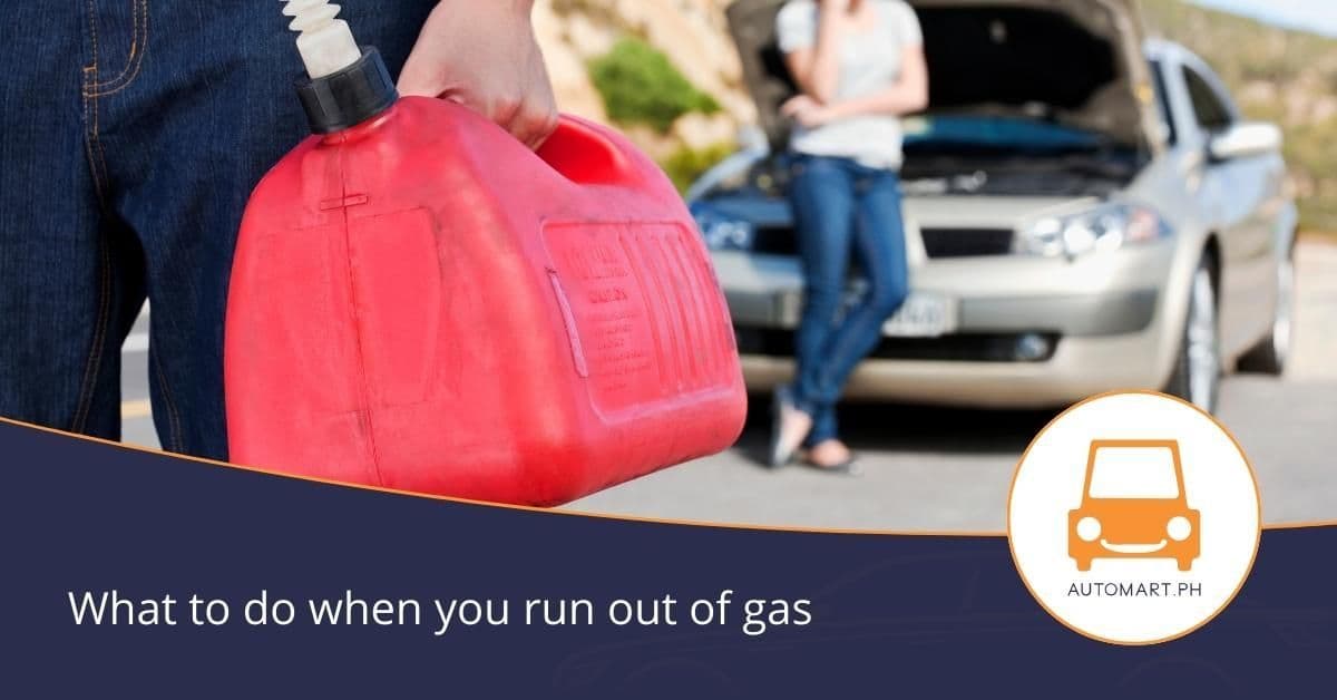 What to do when you run out of gas