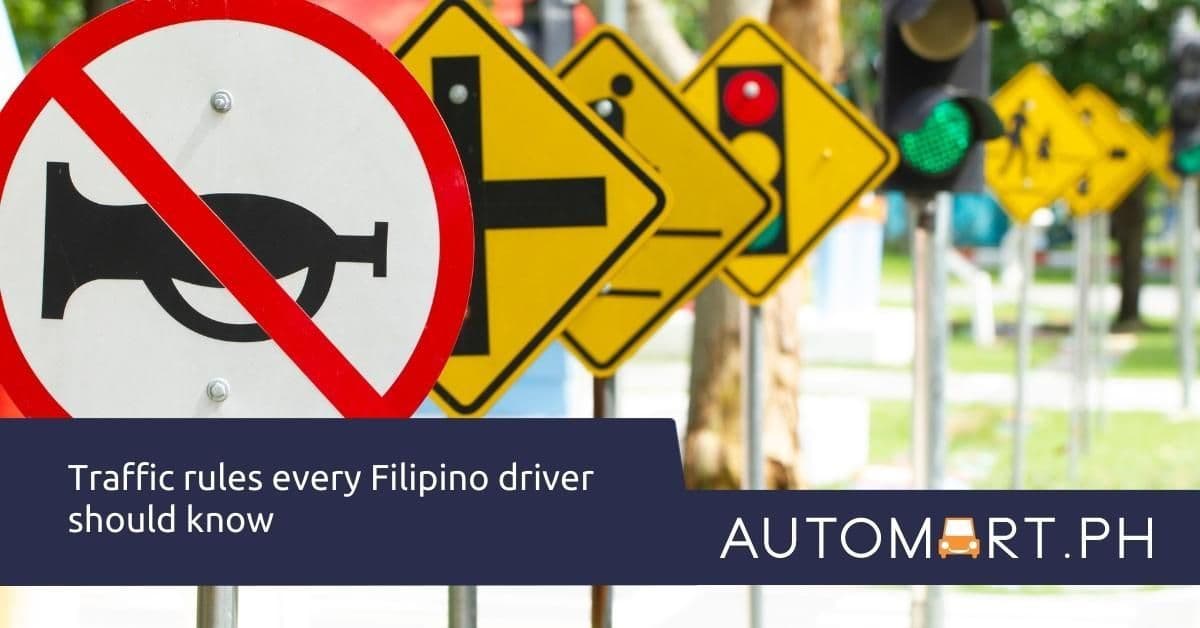 Traffic rules every Filipino should know