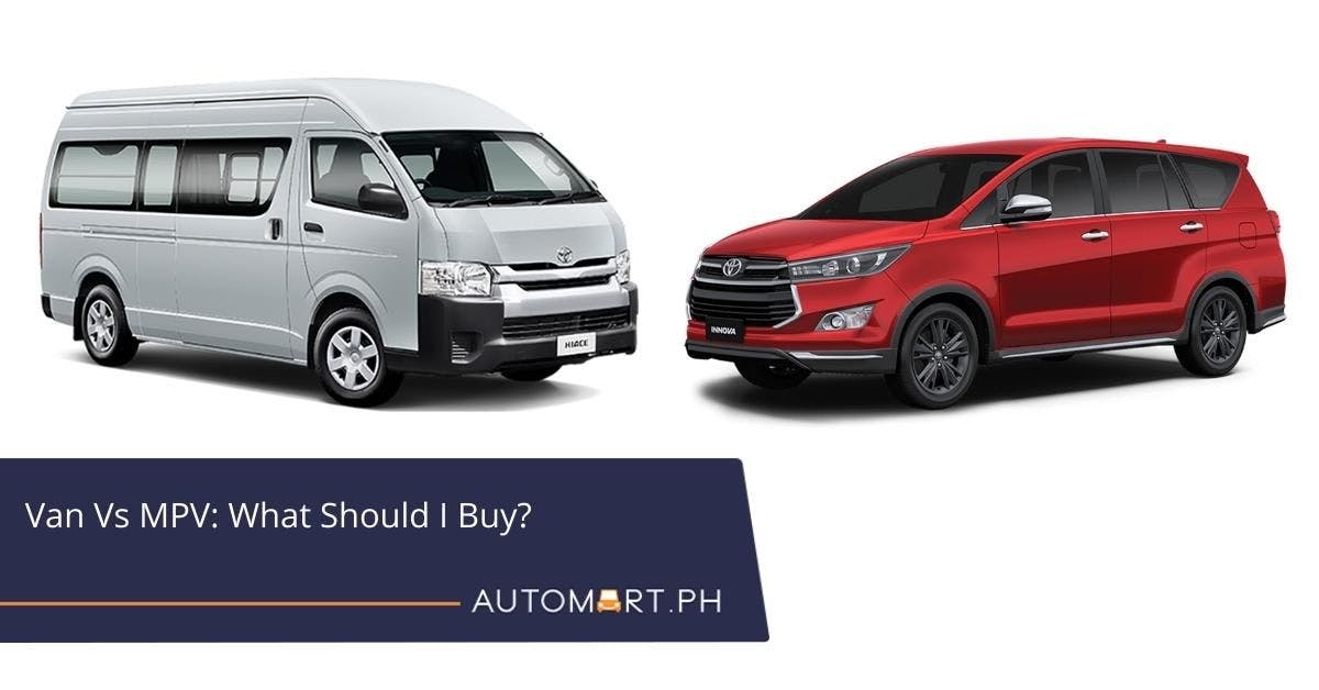 MPV vs. Van: What Should I Buy?