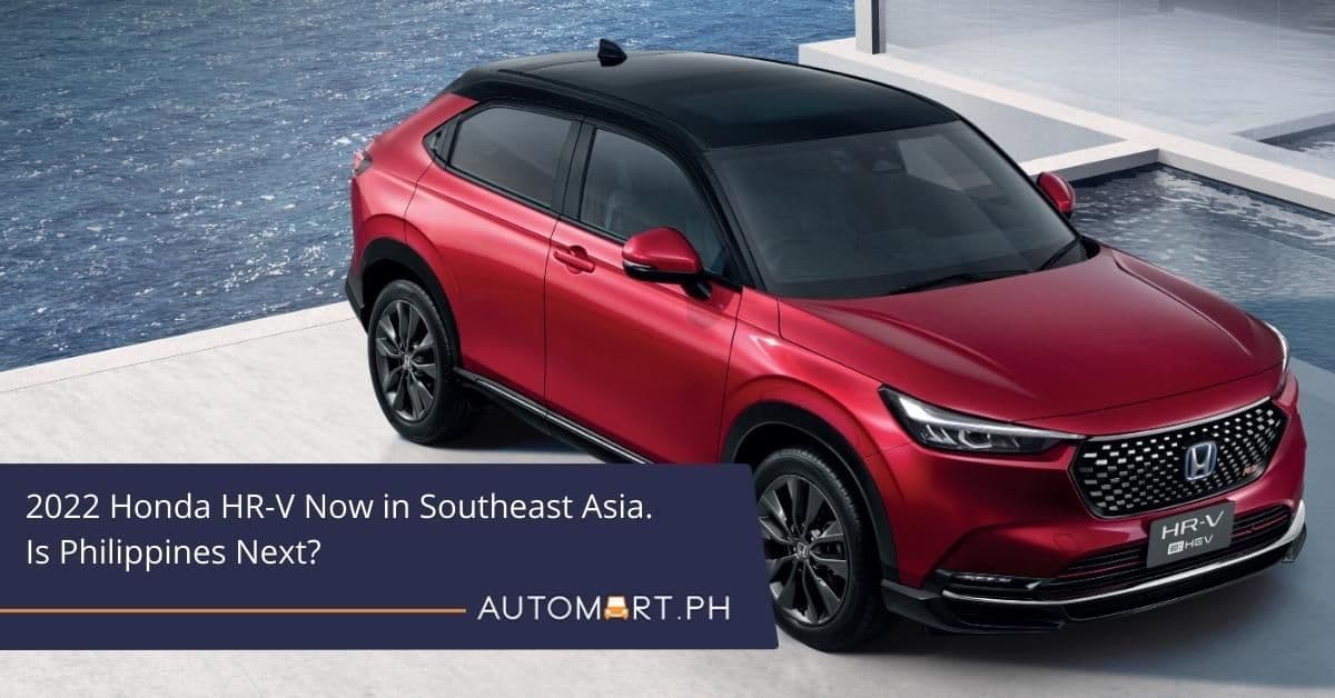 2022 Honda HR-V now in Southeast Asia. Is Philippines next?