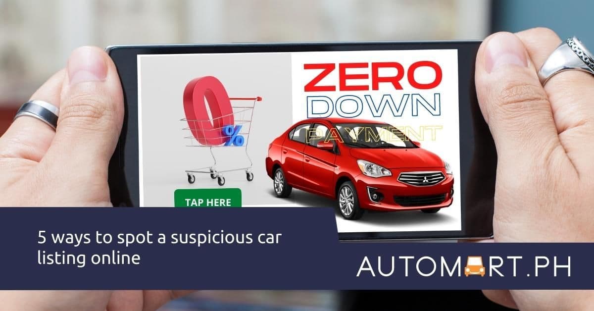 5 ways to spot a suspicious car listing online