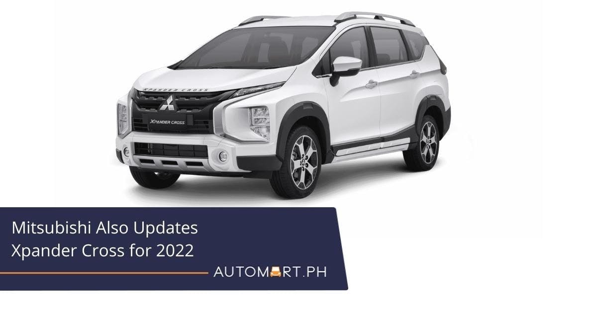 Mitsubishi also updates Xpander Cross for 2022