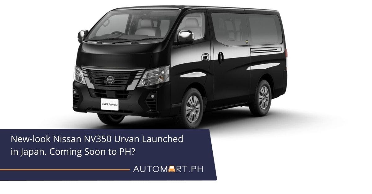 New-look Nissan NV350 Urvan launched in Japan. Coming soon to PH?