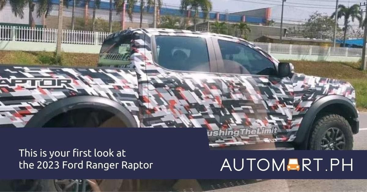 This Is Your First Look At The 2023 Ford Ranger Raptor