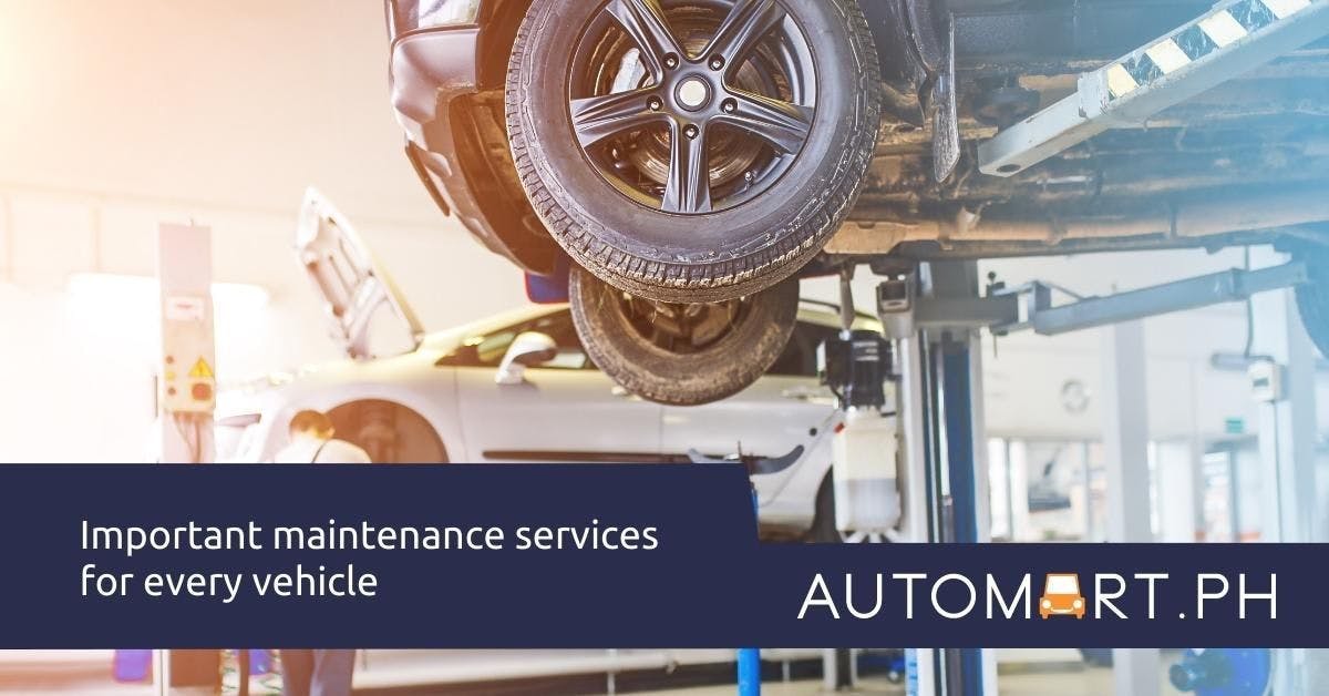 Important maintenance services for every vehicle