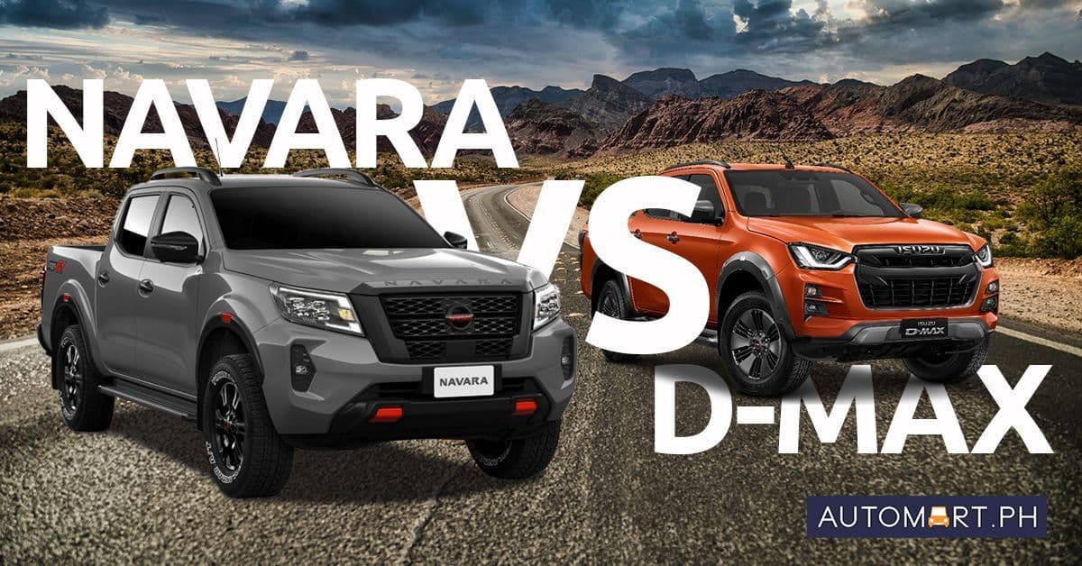 Nissan Navara vs. Isuzu D-MAX comparo: Which is the better midsize pickup?