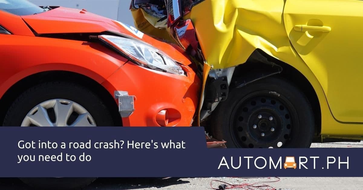 Got into a road crash? Here’s what you need to do