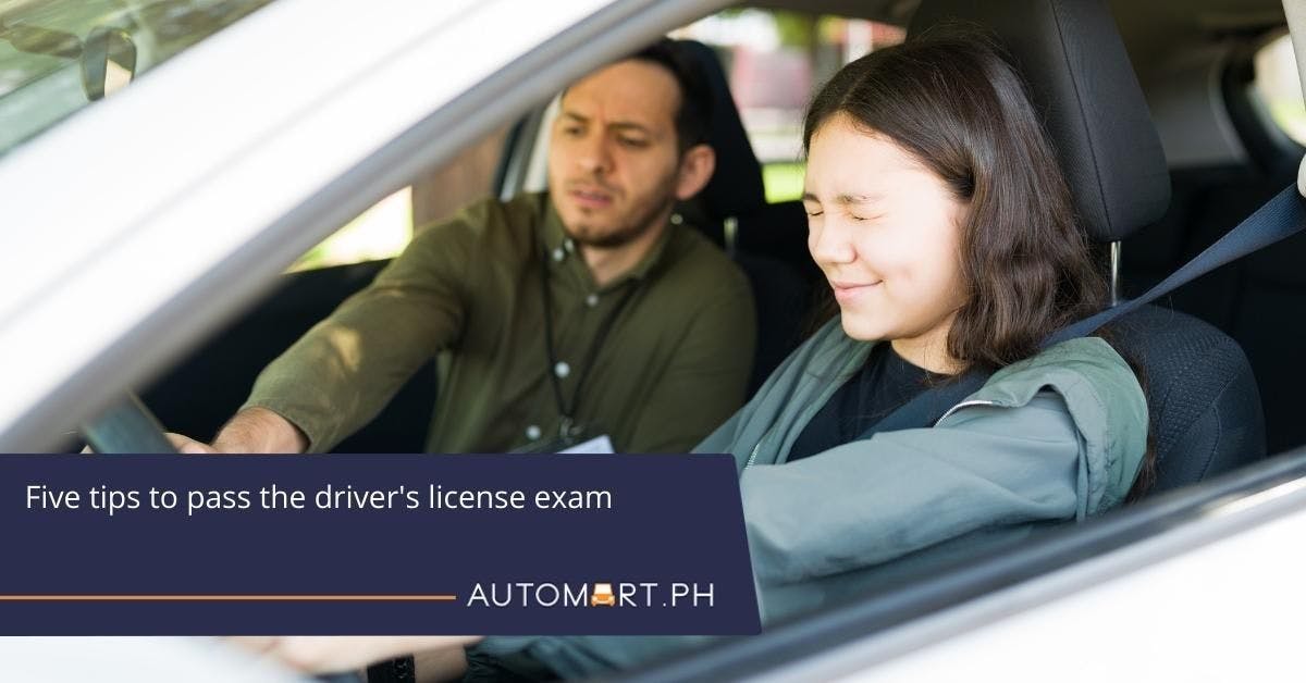 Five tips to pass the driver's license exam