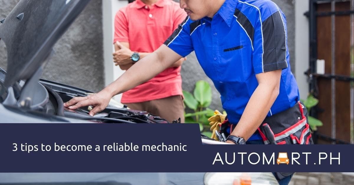 3 tips to become a reliable mechanic