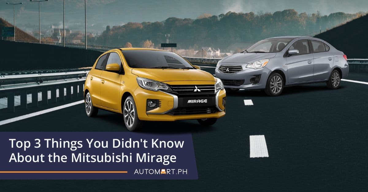 Car Trivia of the Week: 3 Things You Didn’t Know About the Mitsubishi Mirage