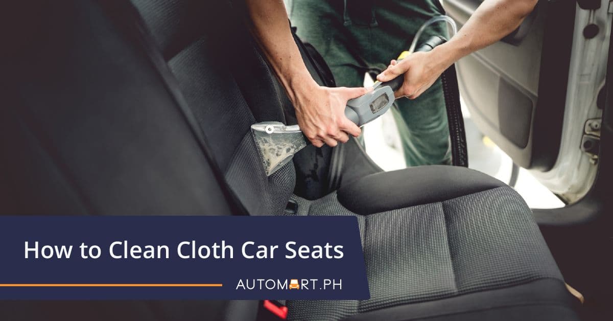 How to Clean Cloth Car Seats