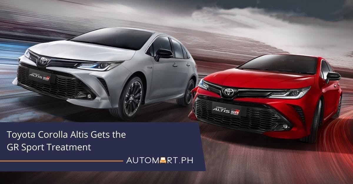 Toyota Corolla Altis gets the GR Sport Treatment