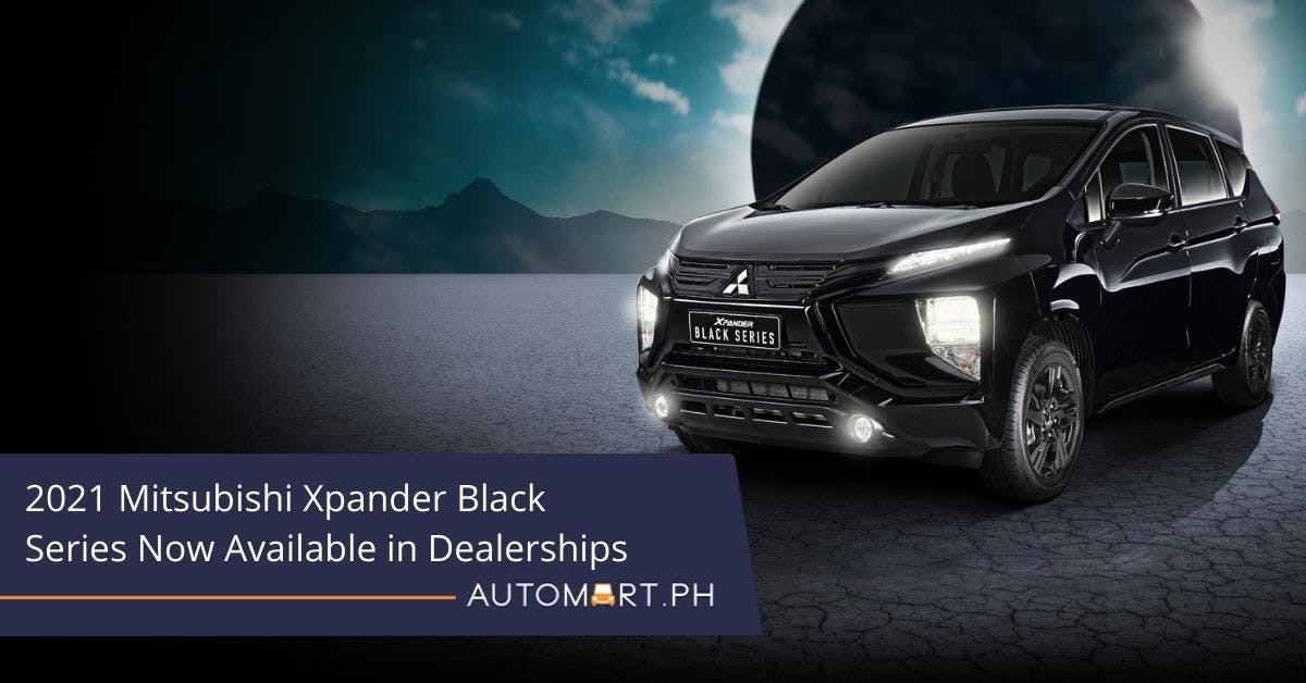2021 Mitsubishi Xpander Black Series now available in dealerships