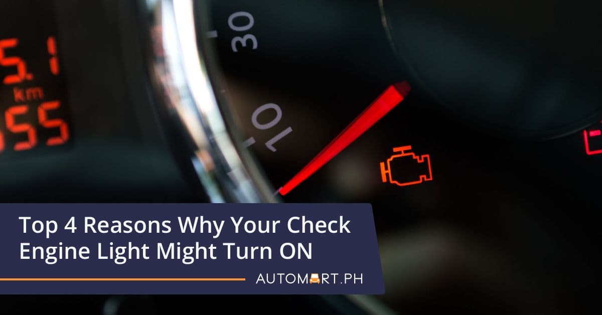 Top 4 Reasons Why Your Check Engine Light Might Turn ON