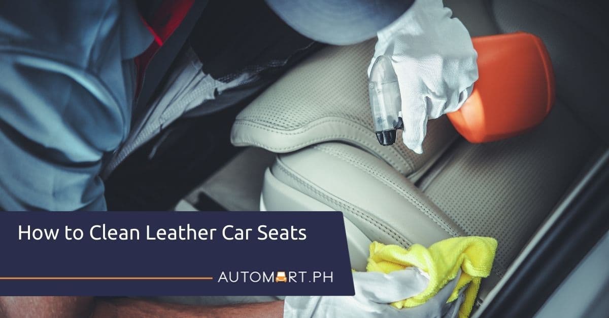 How to Clean Leather Car Seats