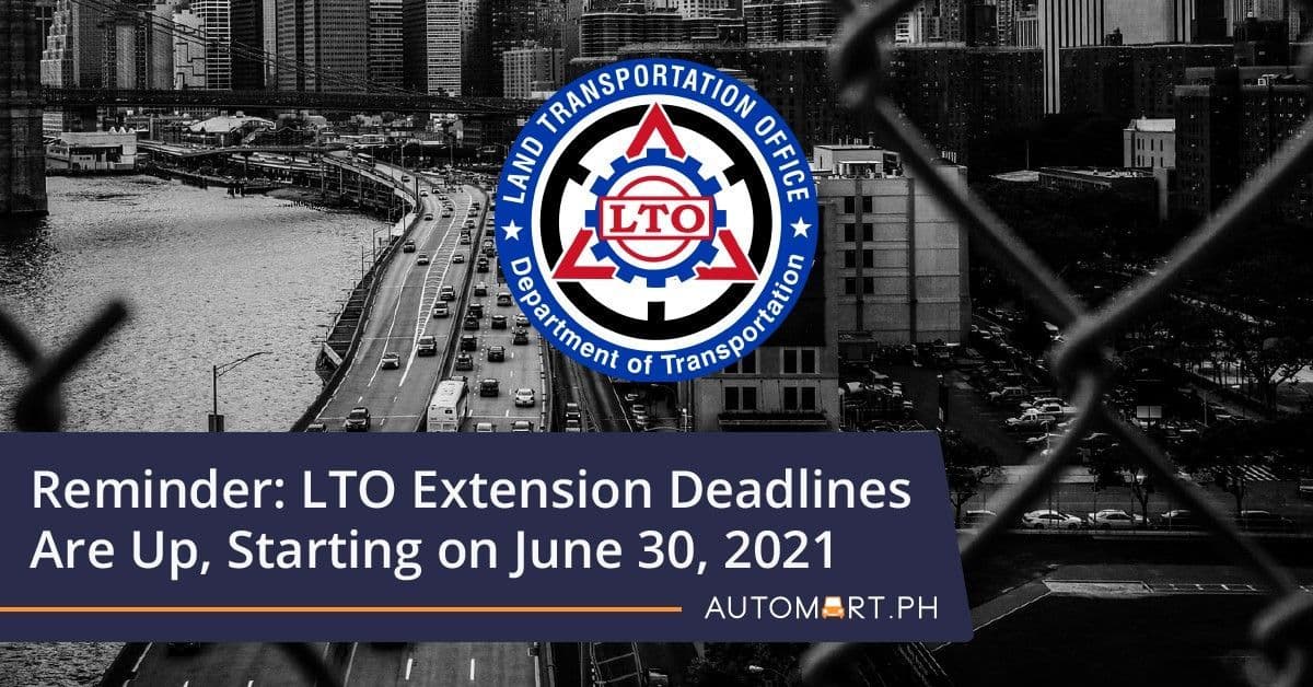 Reminder: LTO Extension Deadlines Are Up, Starting on June 30, 2021