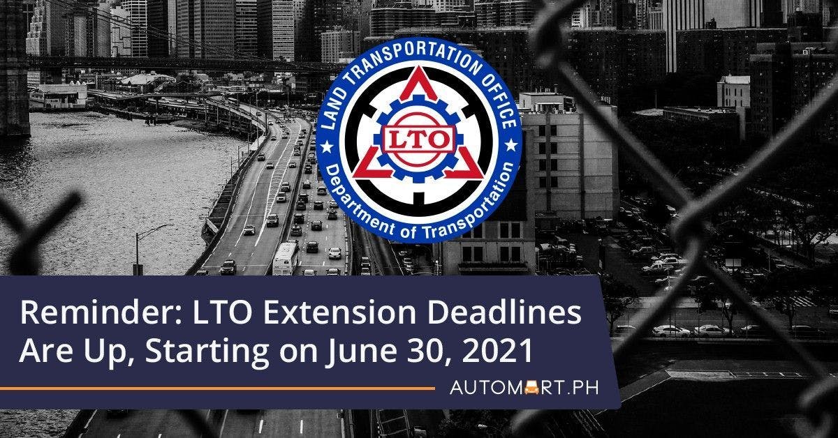Reminder: LTO Extension Deadlines Are Up, Starting on June 30, 2021