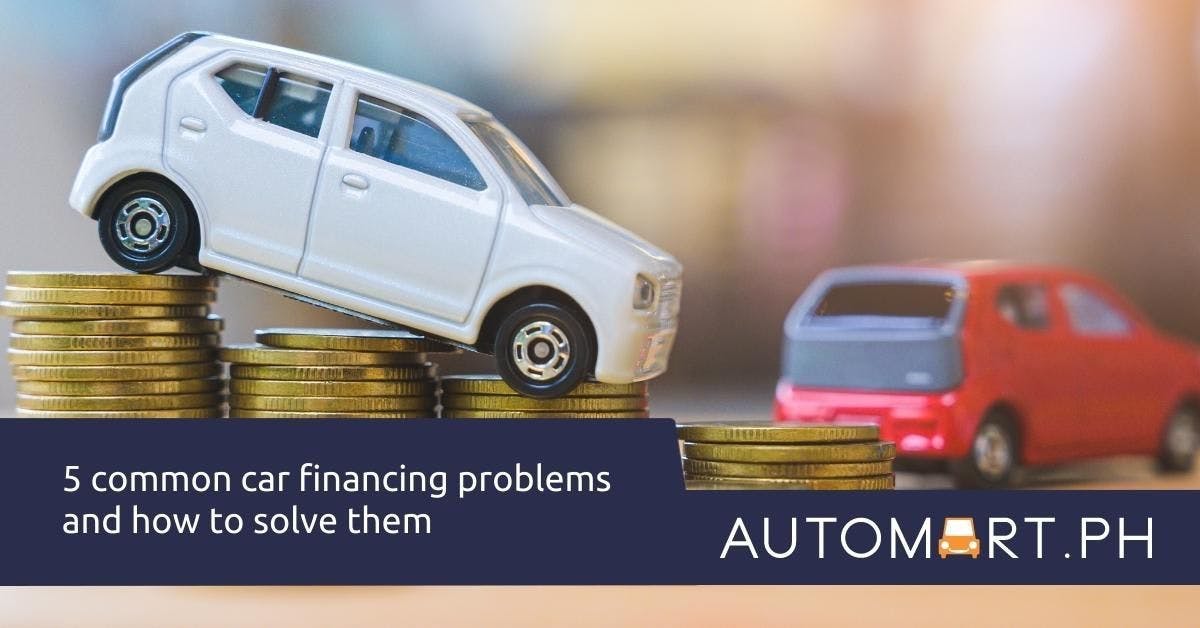 5 common car financing problems and how to solve them