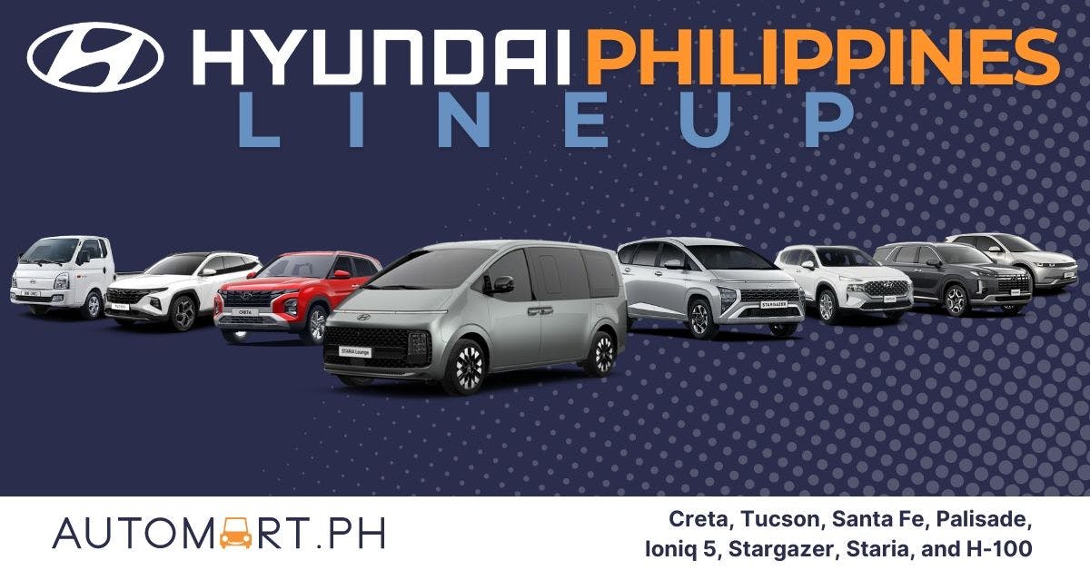 Hyundai Philippines Lineup May 2023