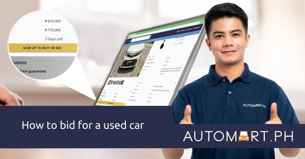 How to bid for a used car